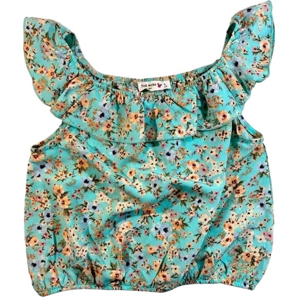 Knit Works Big Girls Crew Neck Top, Color-Mint, Girls L-14, NWOT - Picture 1 of 4